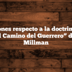 Desviaciones respecto a la doctrina tomista en “El Camino del Guerrero” de Dan Millman