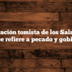 Interpretación tomista de los Salmos en lo que se refiere a pecado y gobierno.