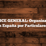 📚 ÍNDICE GENERAL: Organización de Eventos en España por Particulares o Grupos