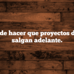 Formas de hacer que proyectos de ley no salgan adelante.