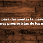 Frases para desmontar la mayoría de eslóganes progresistas de los medios.