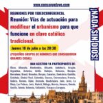 Reunión XVIII. Vías de actuación para modificar el urbanismo para que funcione en clave católica tradicional.