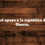 El PNV y el apoyo a la república durante la Guerra.
