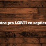 Eventos pro LGBTI en septiembre