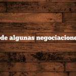 Histórico de algunas negociaciones de ETA