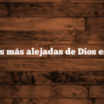 Las plazas más alejadas de Dios en España.