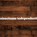Organizaciones independentistas.