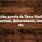 Situación previa de Torre Pacheco y situación actual, delincuencia, inmigración, etc.
