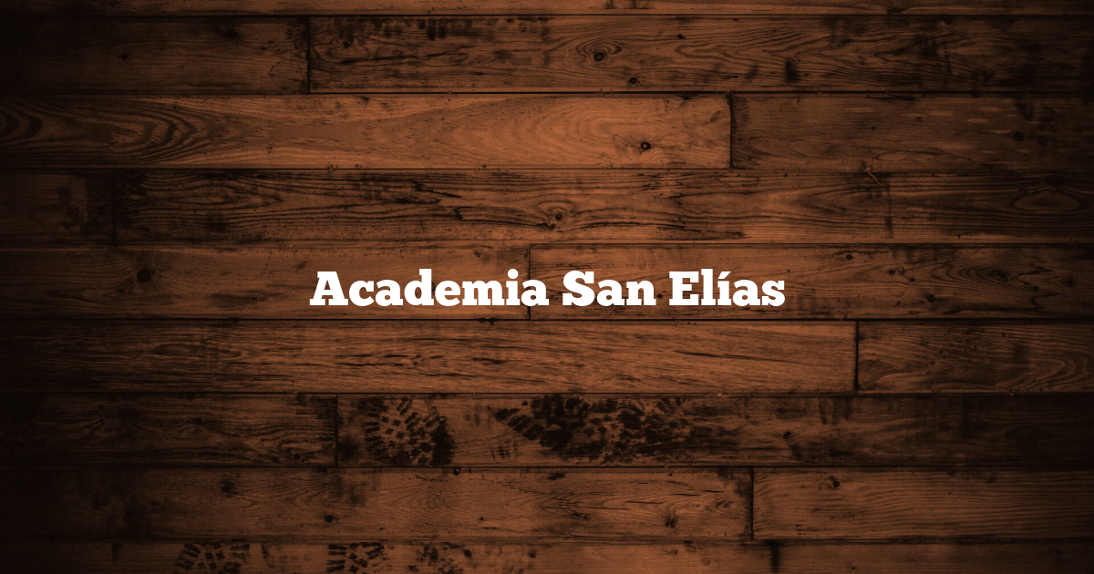 Academia San Elías