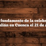 Sobre el fundamento de la celebración de San Julián en Cuenca el 21 de agosto