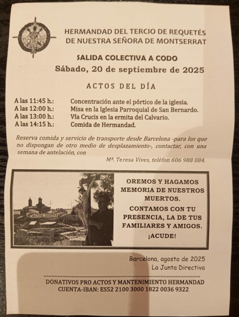 Aragón – Salida colectiva a Codo