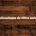 Publicaciones de sitios amigos