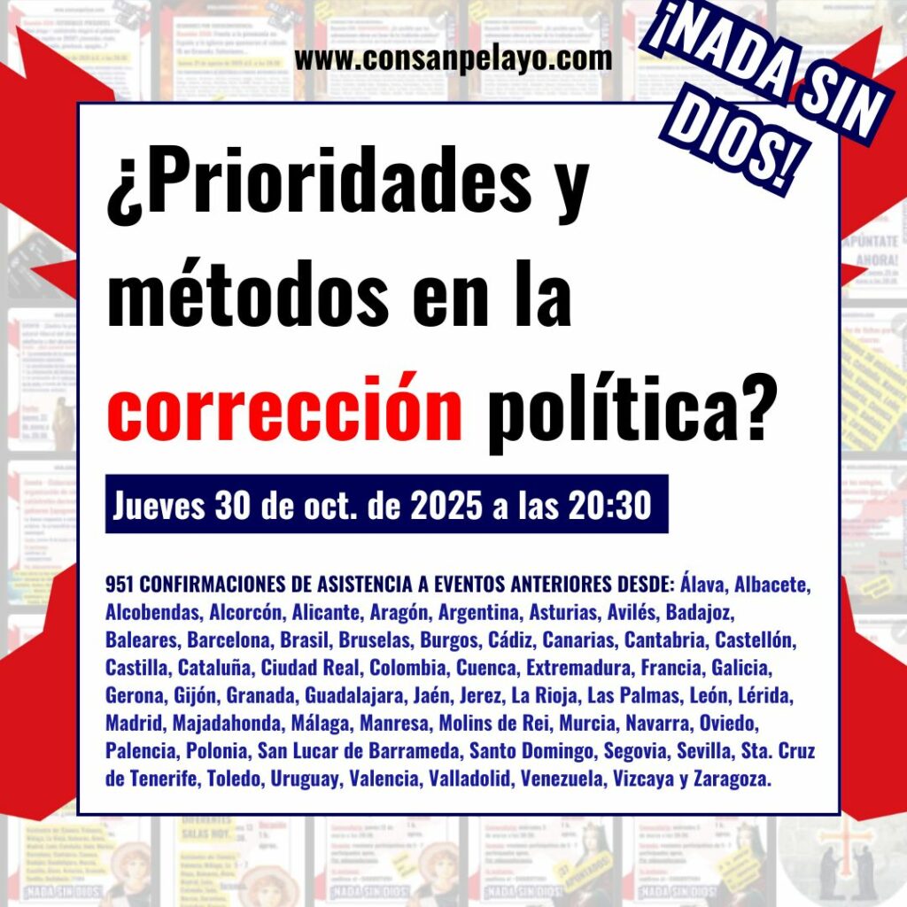 839: Reunión XXXII. ¿Prioridades y métodos en la corrección política?