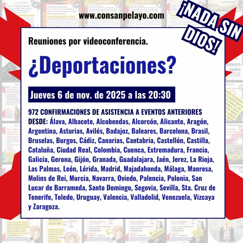Reunión XXXIII – ¿Deportaciones?