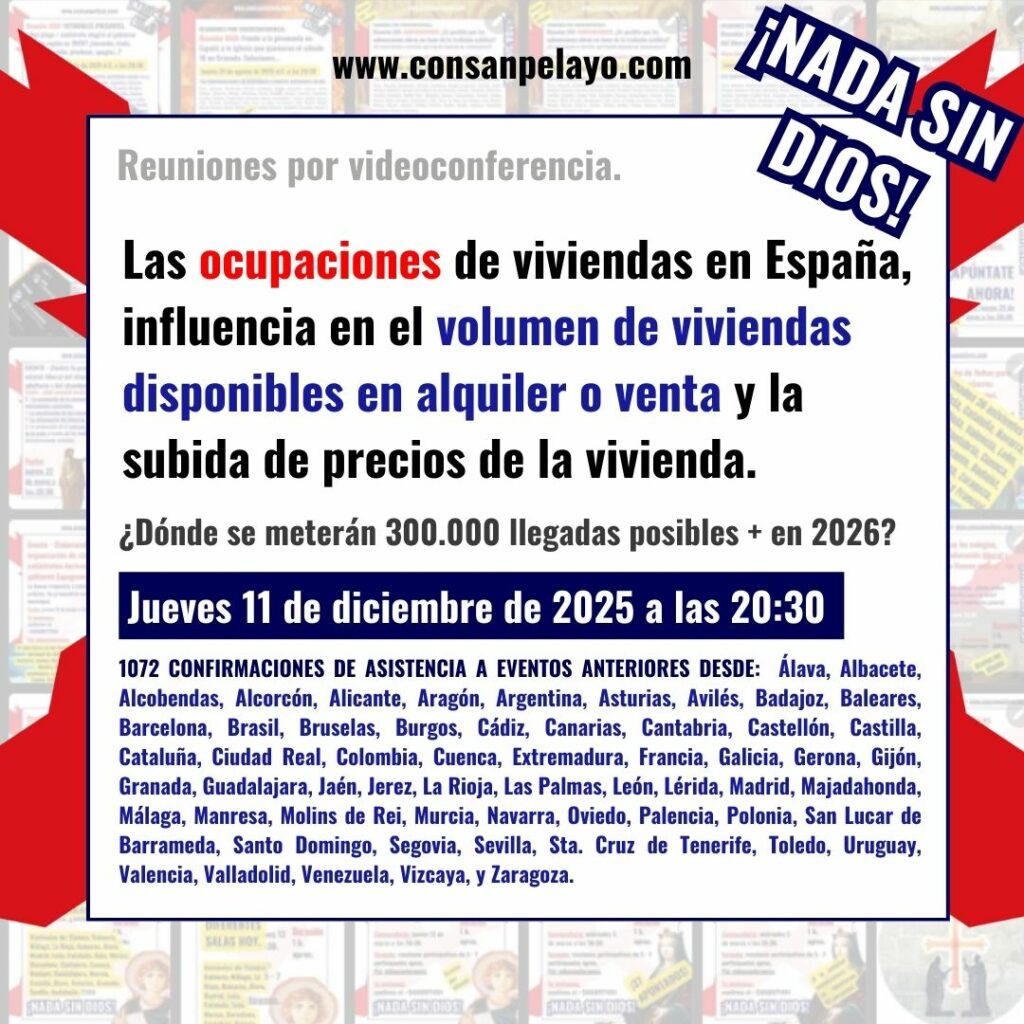 921: Las ocupaciones de viviendas en España, influencia en el volumen de viviendas disponibles en alquiler o venta y la subida de precios de la vivienda.