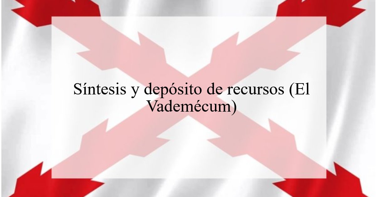 1075: Síntesis y depósito de recursos para Católicos <span style="color: #0000FF; font-weight: bold;">Tradicionales</span> (El Vademécum)